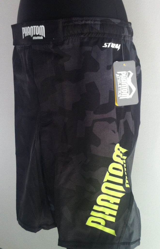 Short "STORM Camo" - Schwarz/Neon
