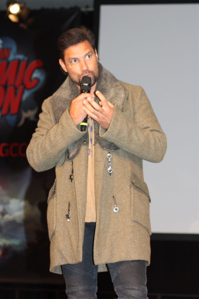 Das Foto zeigt den Schauspieler Manu Bennett. Bekannt zum Beispiel aus Spartacus, Der Hobbit oder Arrow - Foto: Sabine Gremm (Filipe Tavares (Presse-GCC))