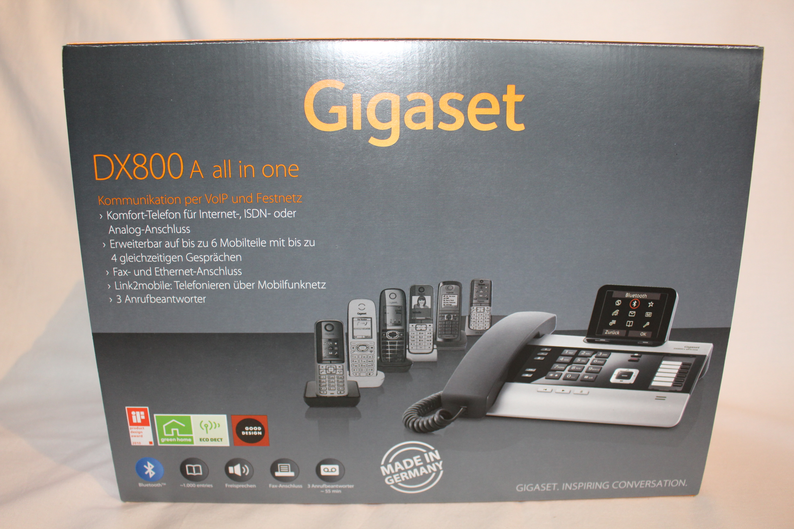 Produkttest Gigaset Dx800a All In One Enjoynews